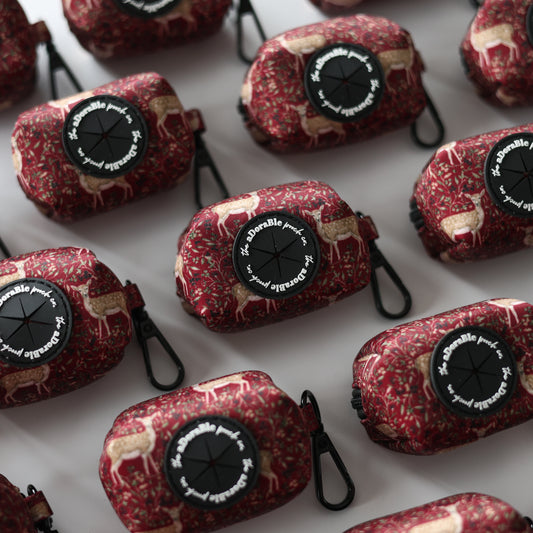 Poop Bag Holder - Winter Fawn