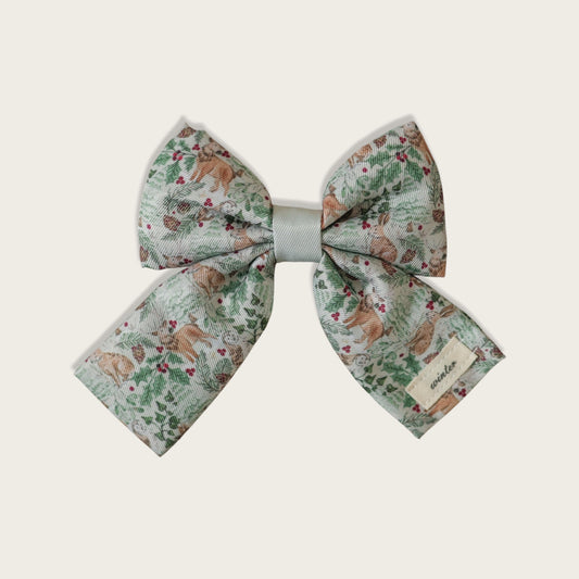Winter Dog Sailor Bow Tie