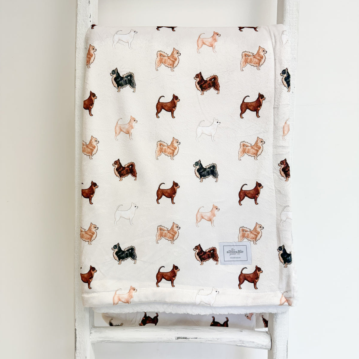 Extra Large Dog Breed Blanket - Chihuahua