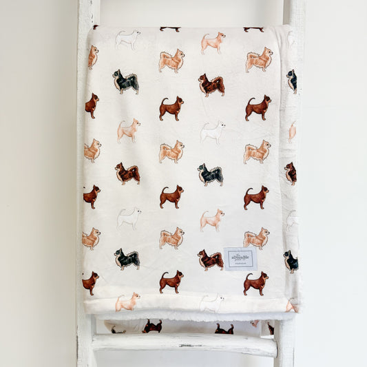 Extra Large Dog Breed Blanket - Chihuahua