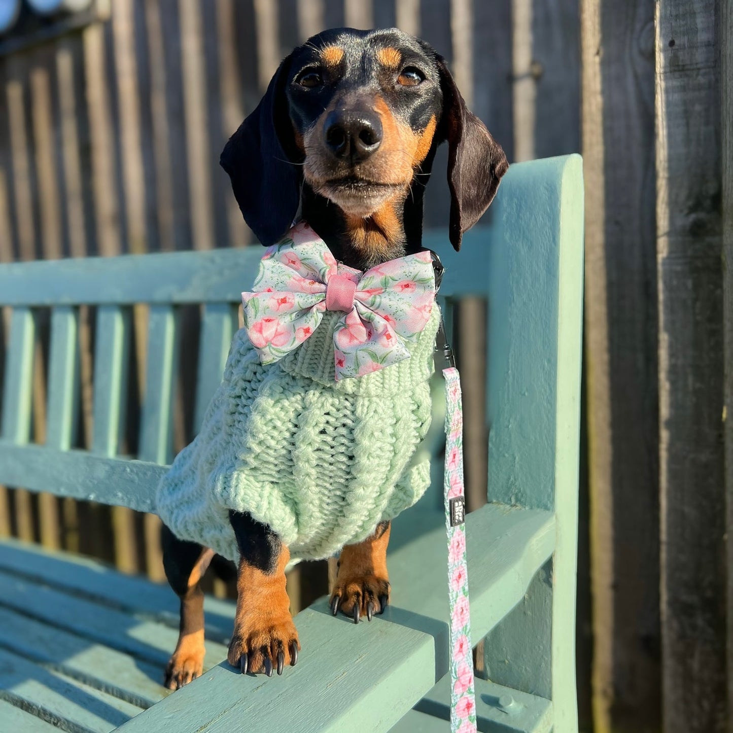 Sailor Bow Tie - Peony Petals