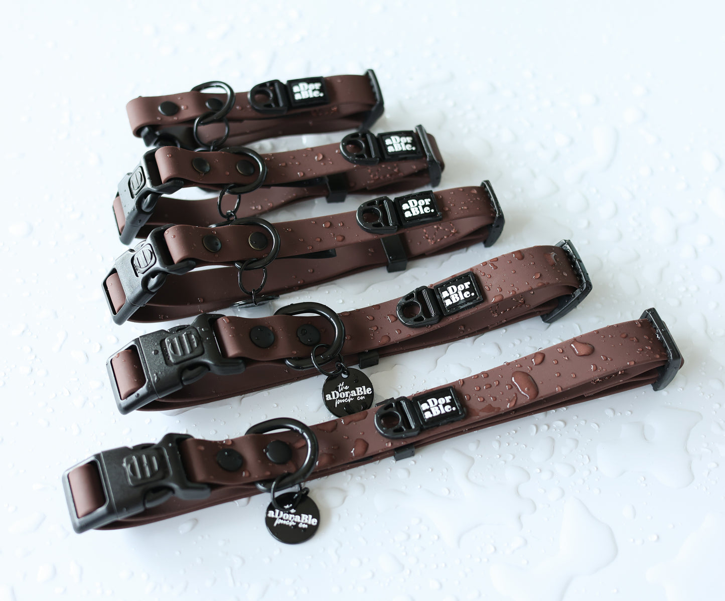 HydroFlex Lite™ Dog Collar - Chocolate