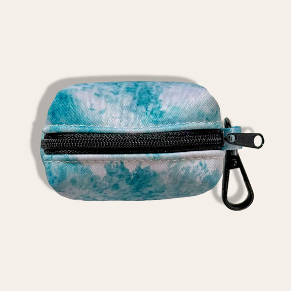 Poop Bag Holder - Watercolour Waves