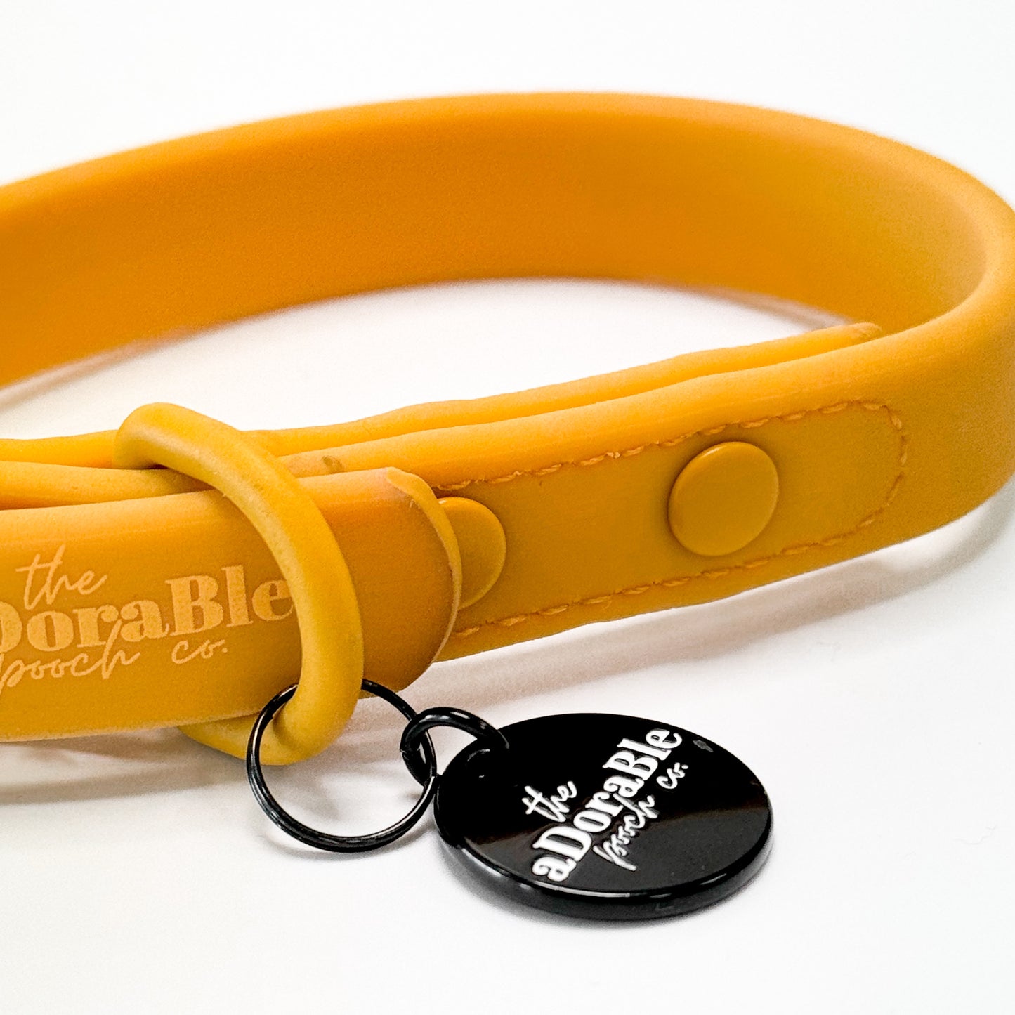 HydroFlex Waterproof Collar - Mustard Yellow