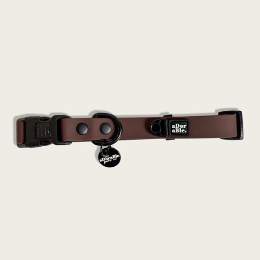 HydroFlex Lite™ Dog Collar - Chocolate