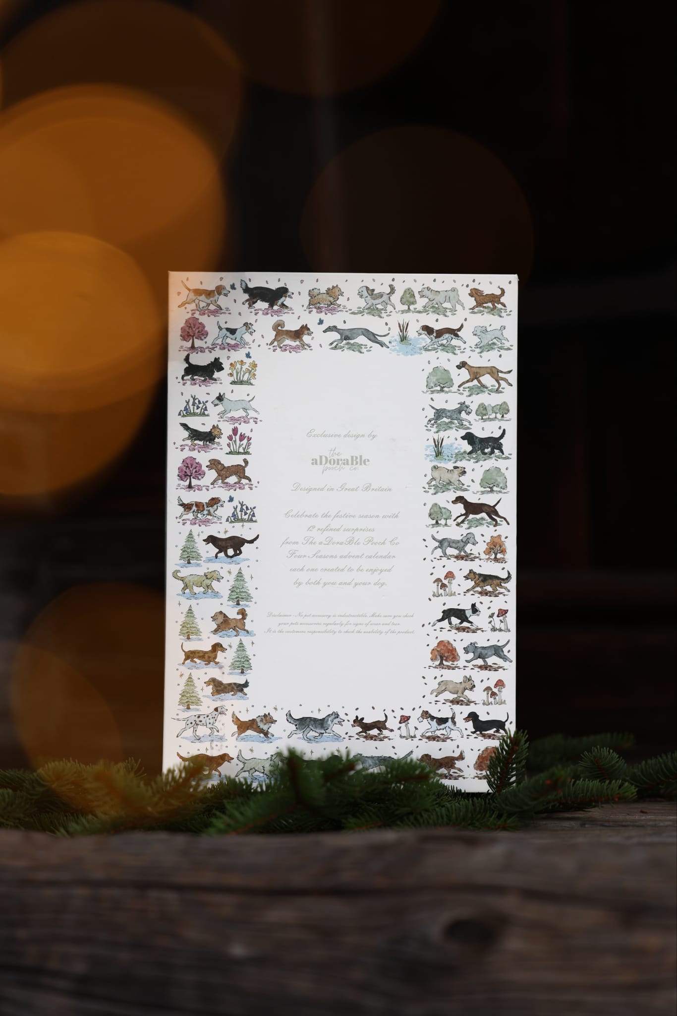 The aDoraBle Pooch Co Advent Calendar - The Four Seasons