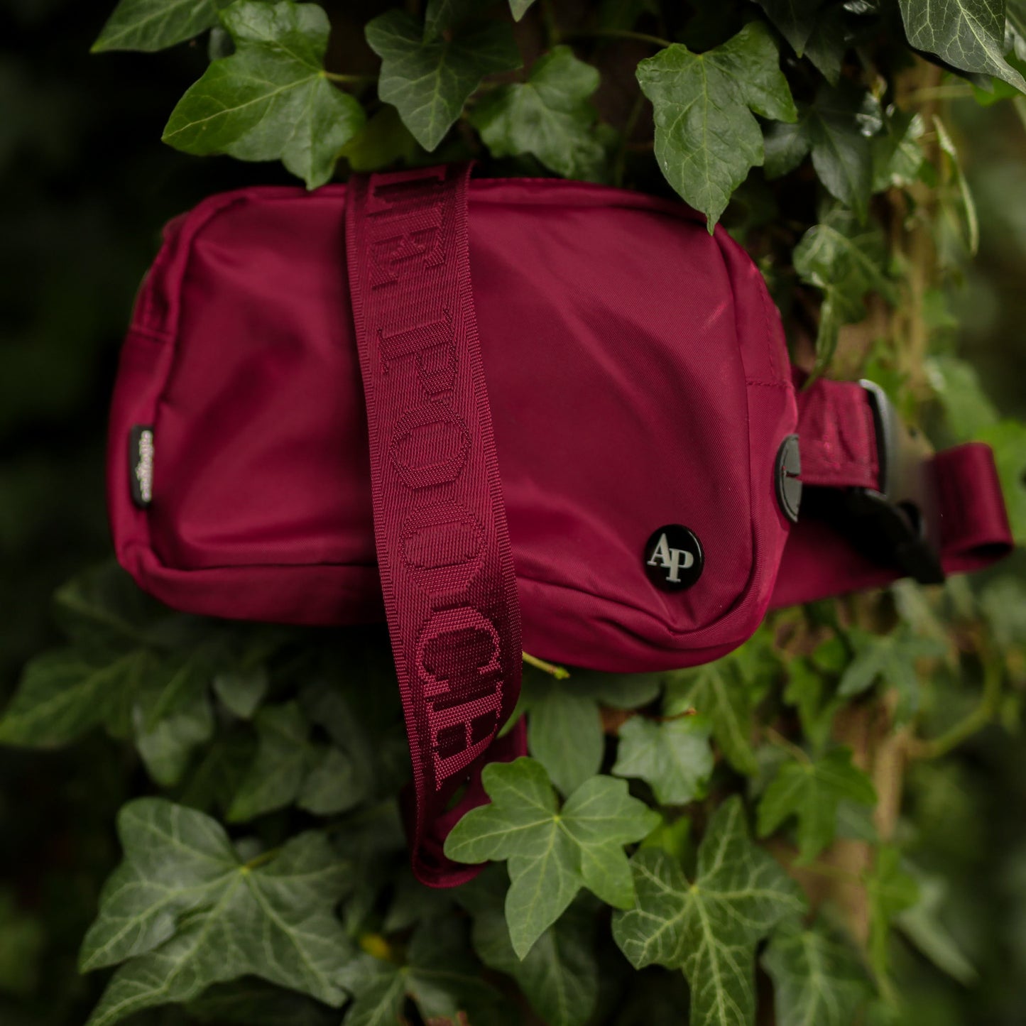 Slimline Everyday Bumbag - Dark Cherry Red