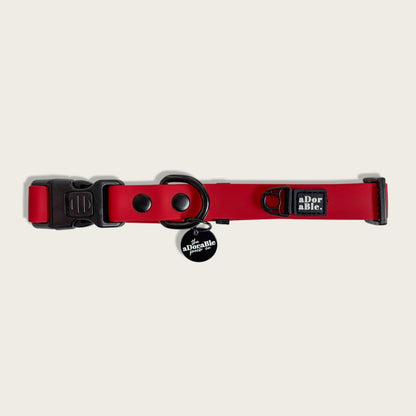 HydroFlex Lite™ Dog Collar - Velvet Red