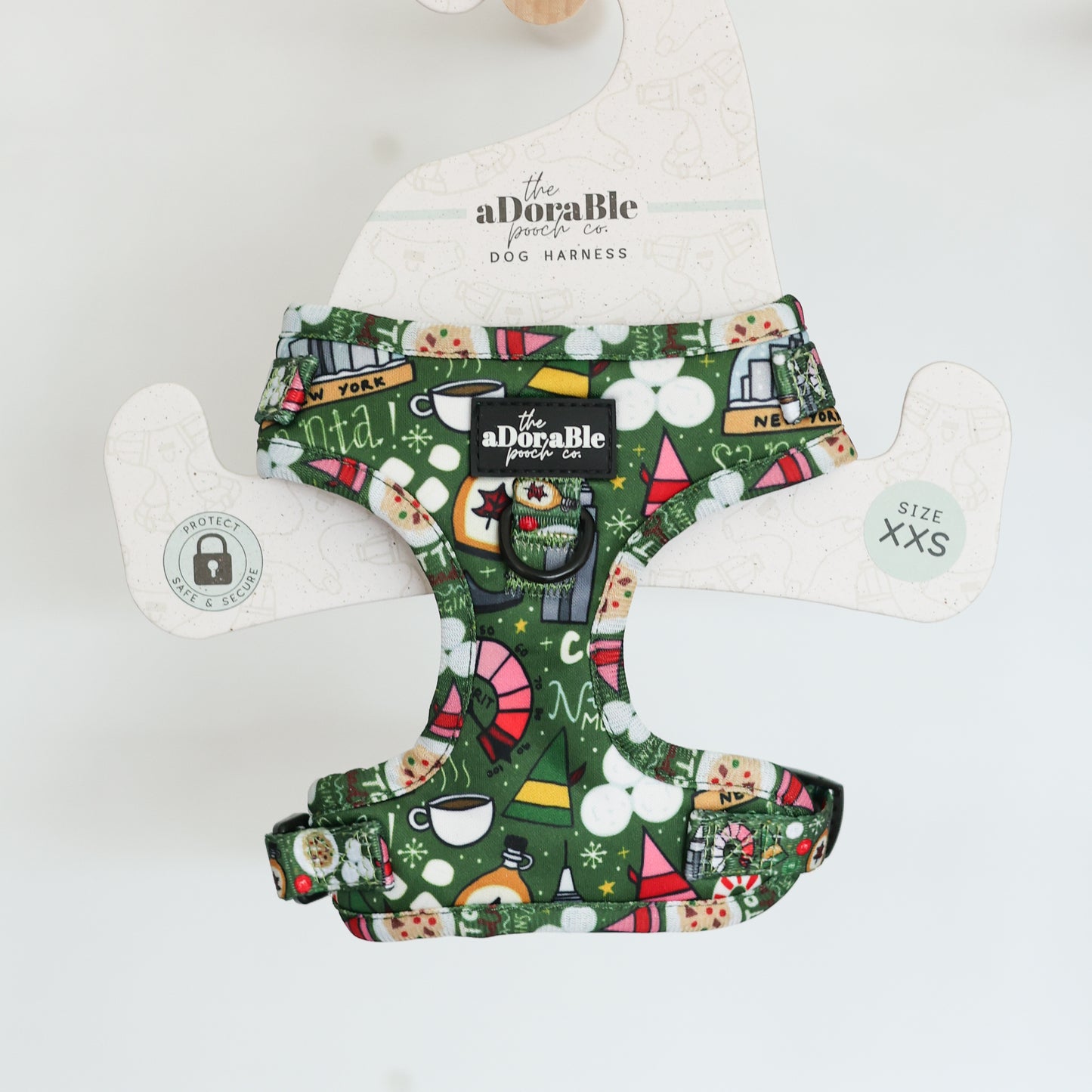 Adjustable Dog Puppy Harness - Elf - XXS