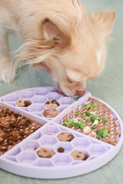 The aDoraBle Pooch Co Enrichment Lick Mat - Lavender