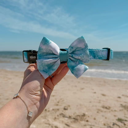 Sailor Bow Tie - Watercolour Waves