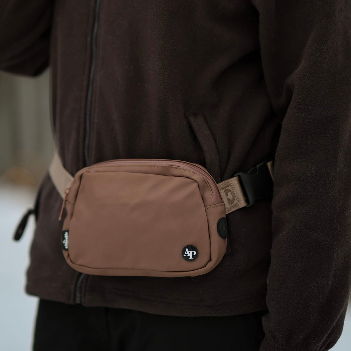 Slimline Everyday Bumbag - Mocha