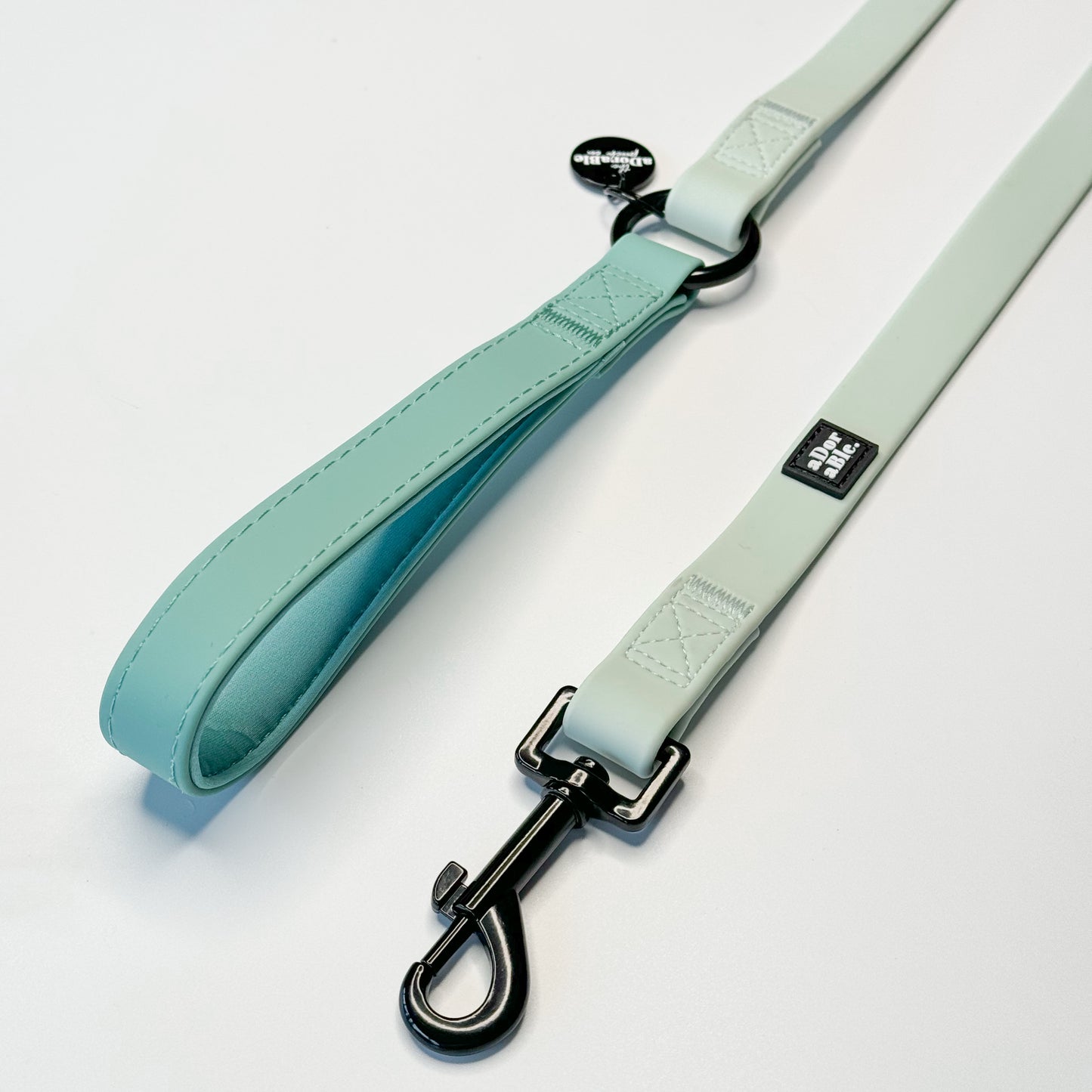 HydroFlex™ Two-tone Waterproof Dog Lead - Frosted Mint