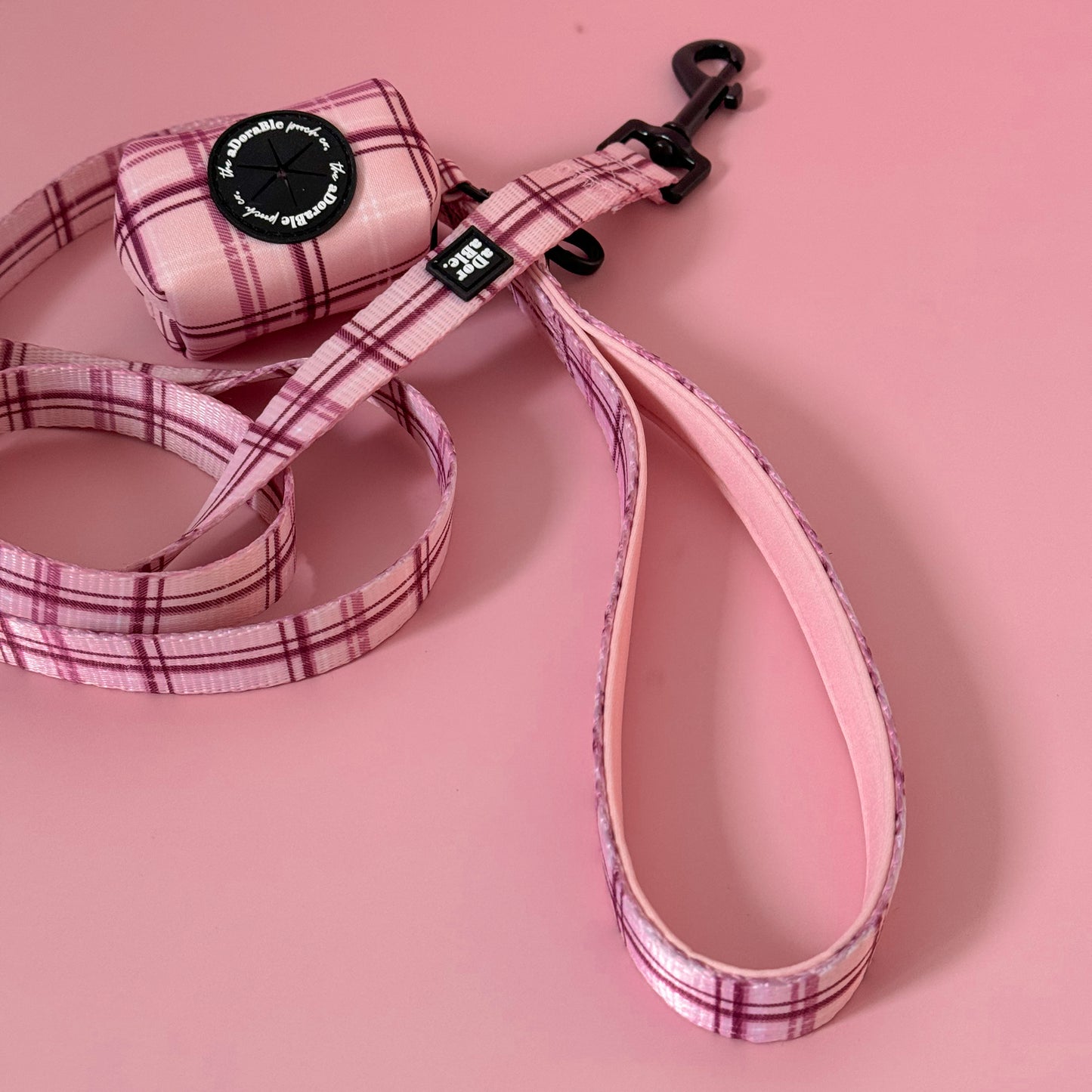 Lead - LUXE Rose Quartz Plaid