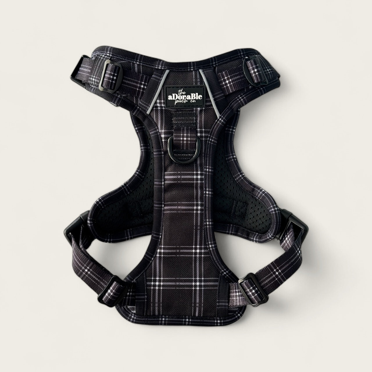 Hike & Go™ Harness - LUXE Noir Plaid