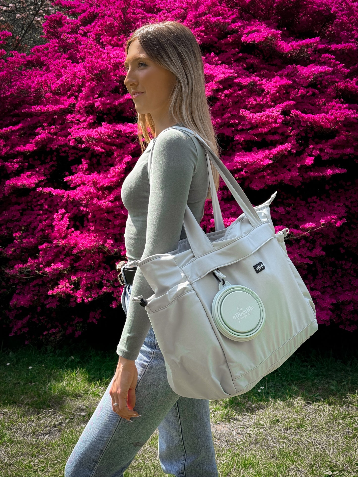 Oversized Tote - Fresh Mint