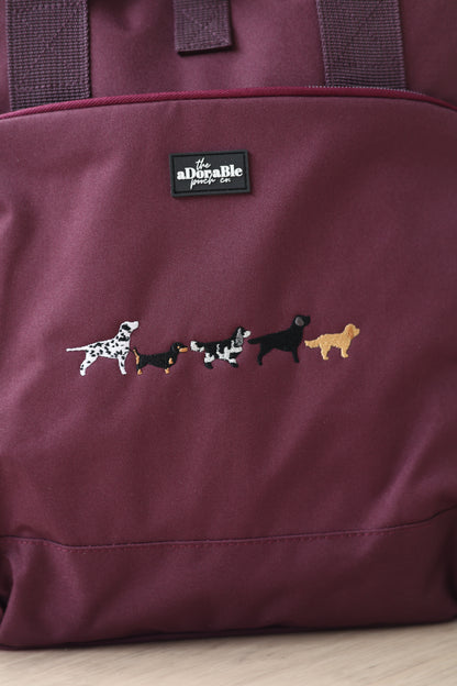 Backpack - Mixed Breed - Mulberry - SAMPLE