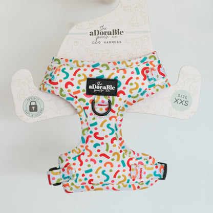 Adjustable Dog Puppy Harness - Party Pupper - XXS