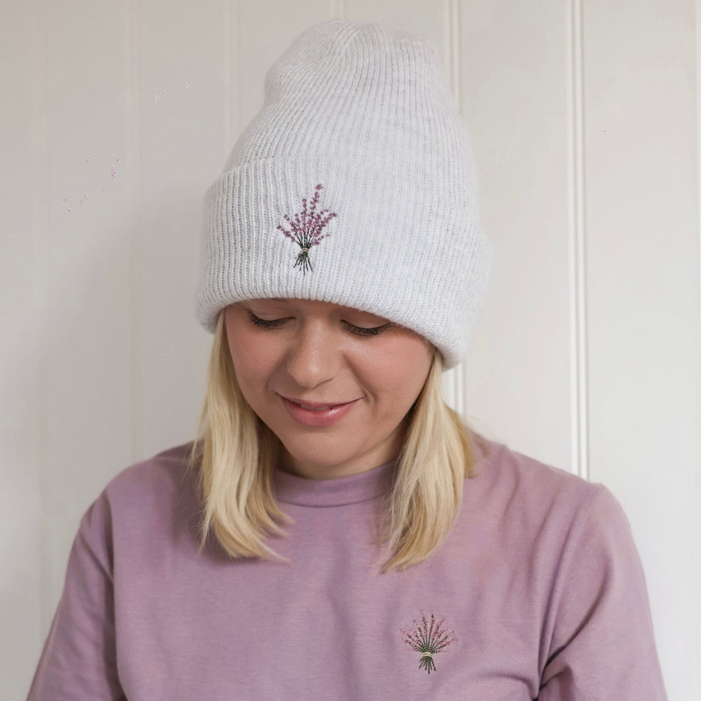 Classic Beanie - Highland Heather - Heather Grey