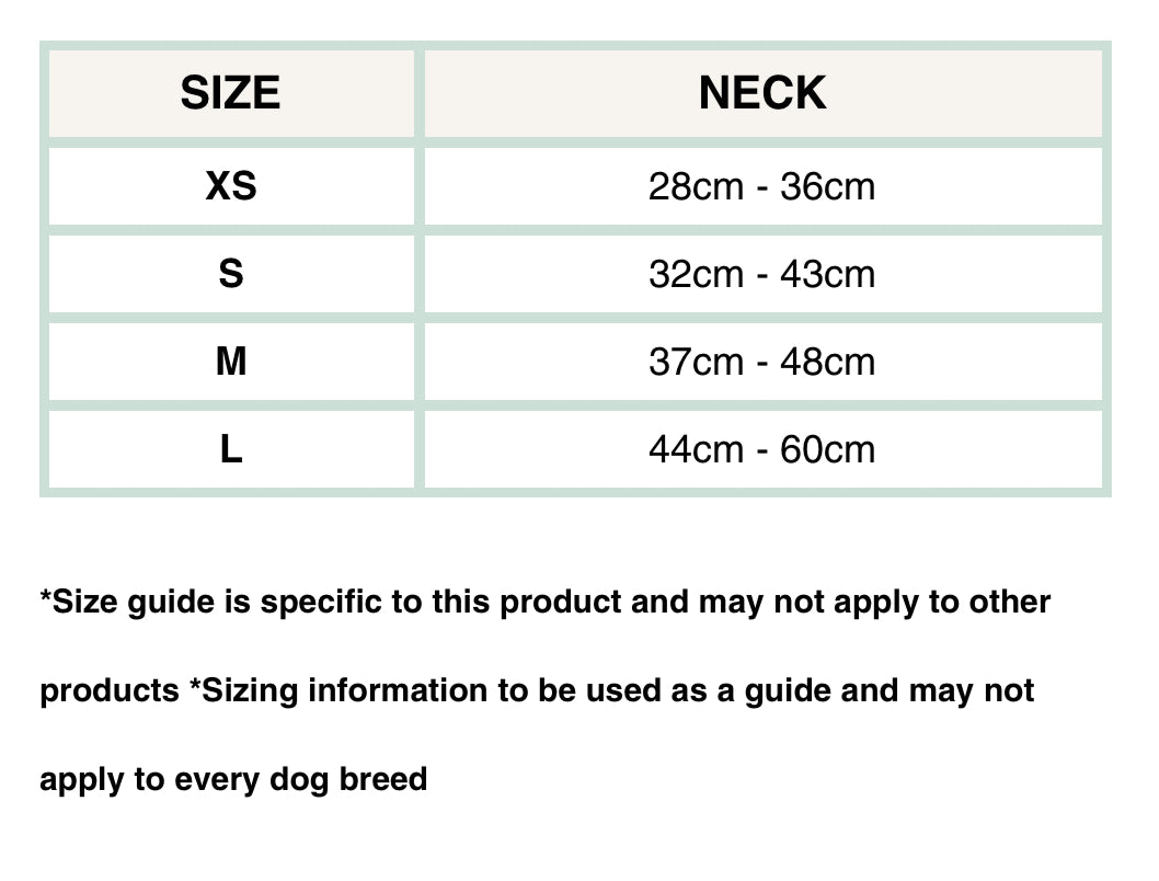 HydroFlex Lite™ Dog Collar - Frosted Mint