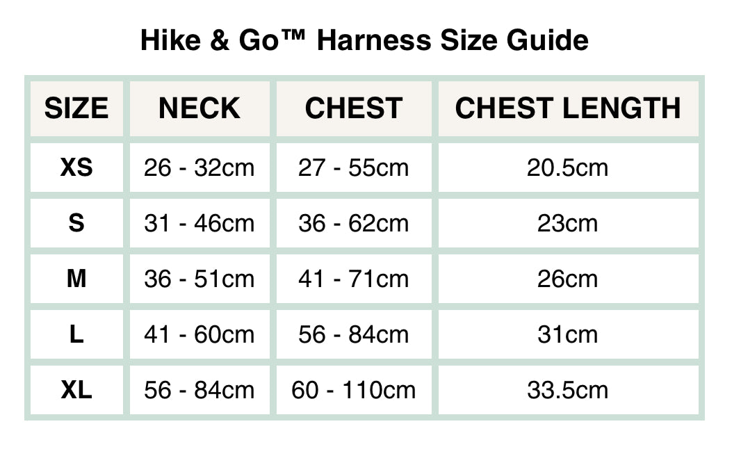 Hike & Go Lite™ Harness - Pebble Bay