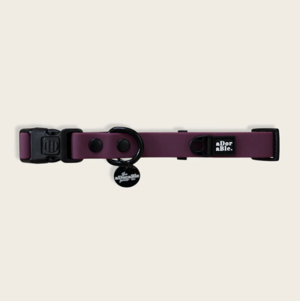 Waterproof Dog Collar - Purple -  HydroFlex Lite™