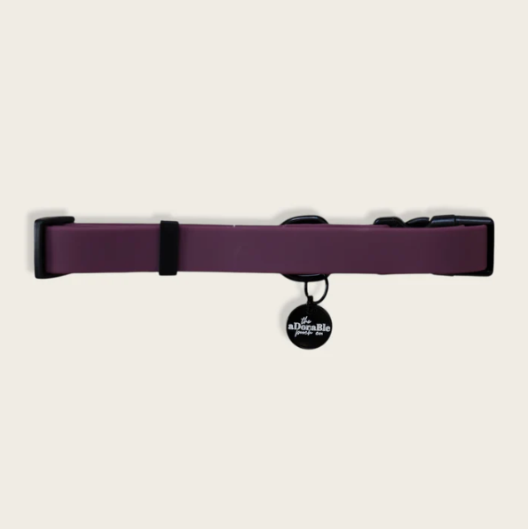 Waterproof Dog Collar - Purple -  HydroFlex Lite™