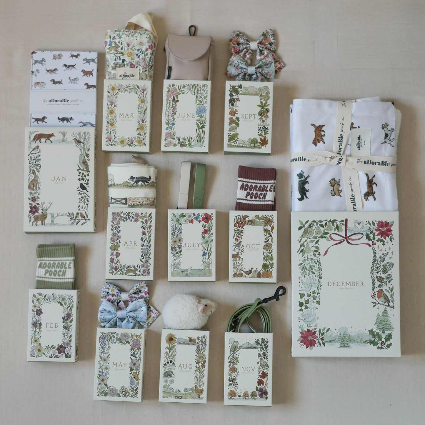 The aDoraBle Pooch Co Advent Calendar - The Four Seasons (seconds)