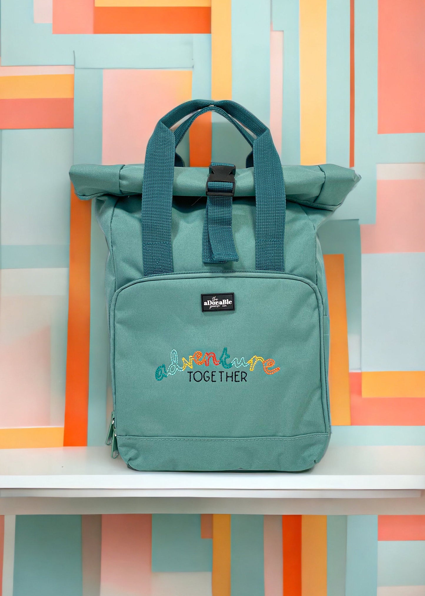 Mini Backpack - Seafoam Sunset