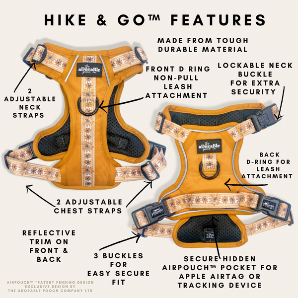Hike & Go™ Harness - Fields Of Gold
