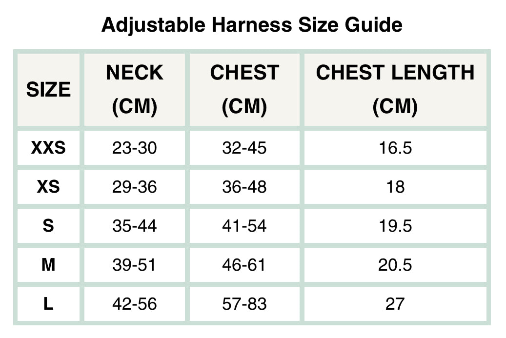 Adjustable Harness - Woodland Walks