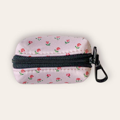 Poop Bag Holder - English Rose