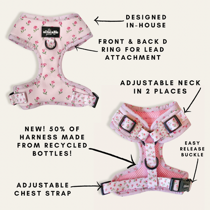 Adjustable Harness - English Rose