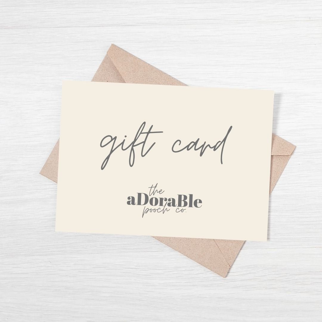 The aDoraBle Pooch Company E-Gift Card