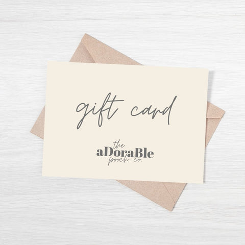 The aDoraBle Pooch Company E-Gift Card