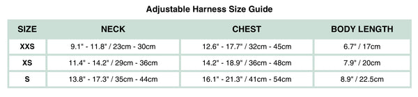 Adjustable Harness - Dashing Dachshunds
