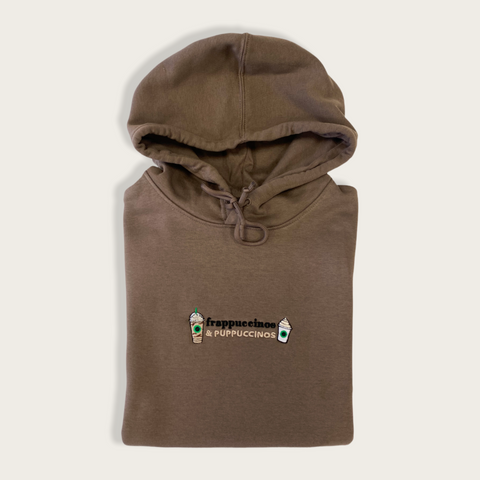 Embroidered Organic Hoodie - Starbarks Frappé Hour
