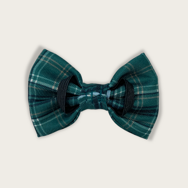 Bow Tie - LUXE Hunter Green Plaid