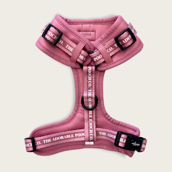 Adjustable Harness - Classic Collection - Dusty Rose