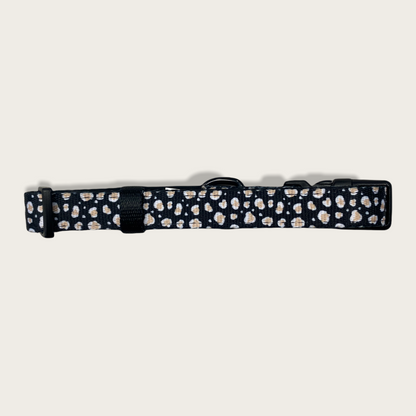 Collar - LUXE Black Leopard