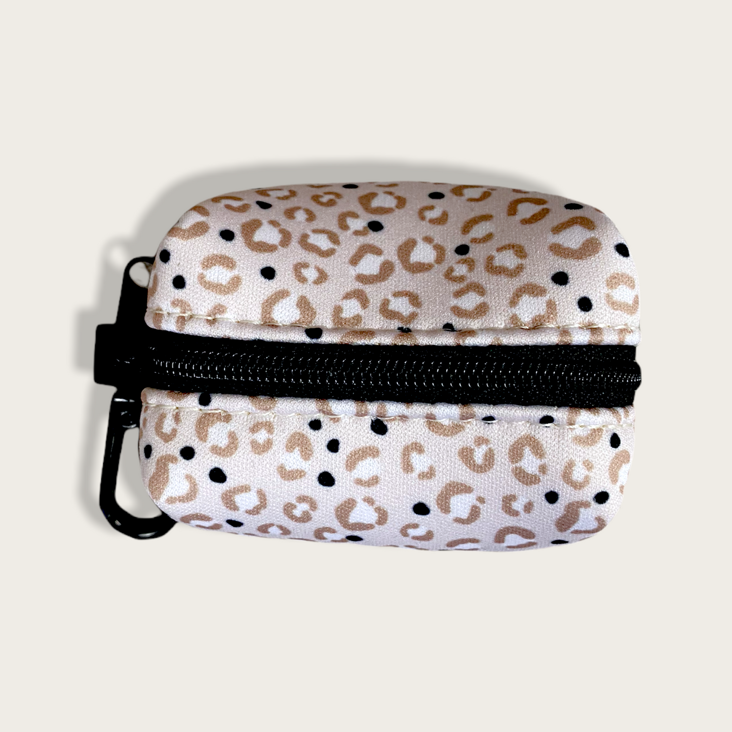 Poop Bag Holder - LUXE Oyster Leopard