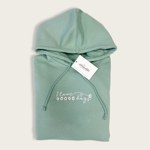 Embroidered Organic Hoodie - Oopsy Daisy