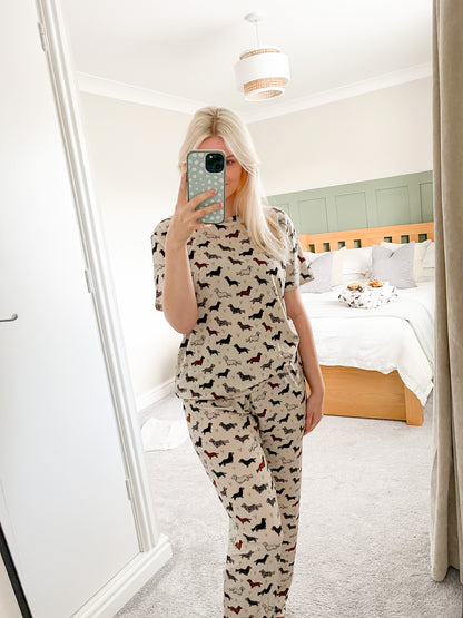 AP Bamboo Pyjama Long Set - Hello Sausage