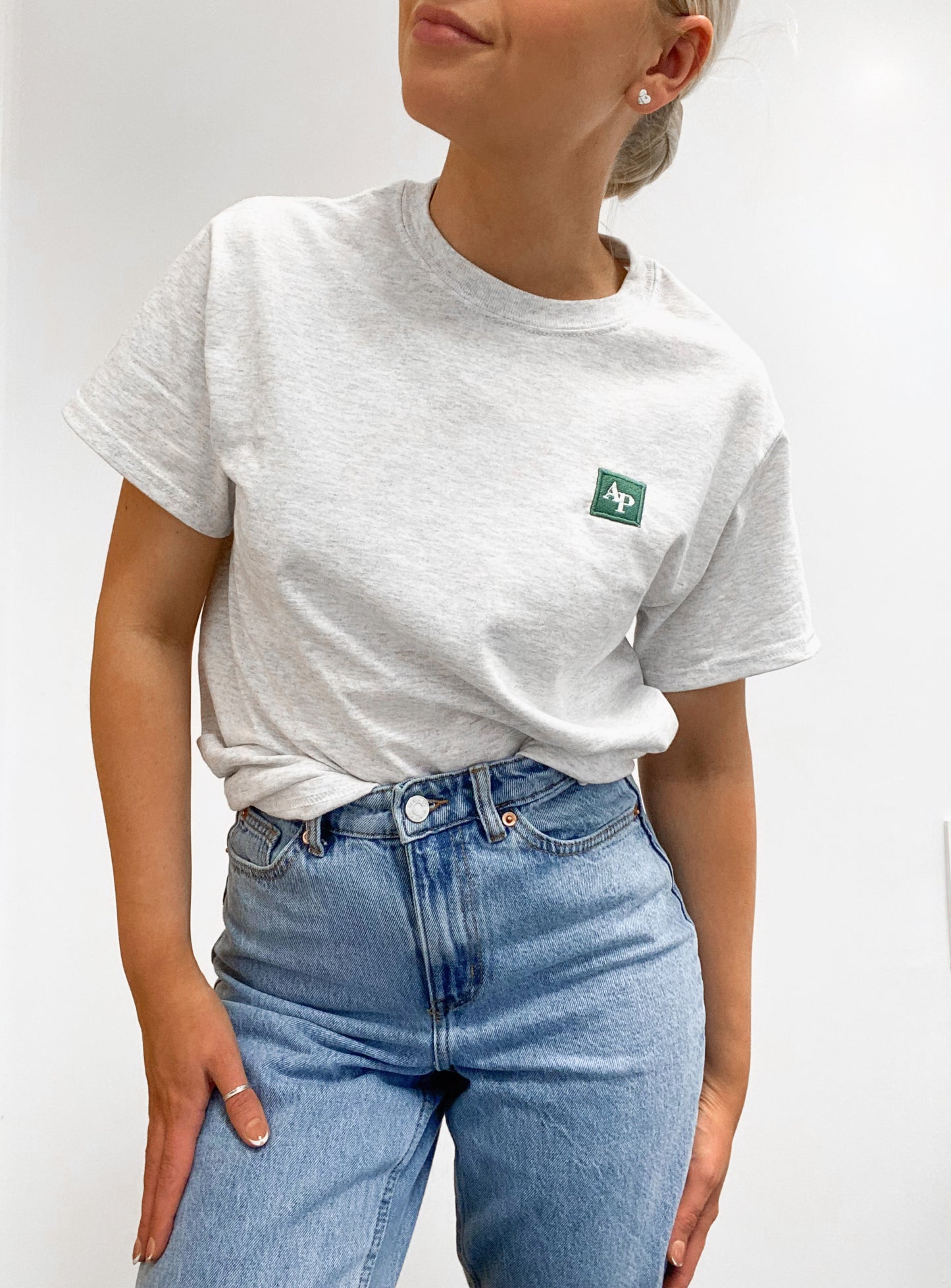 Embroidered T-Shirt - Classic Collection - Emerald Green