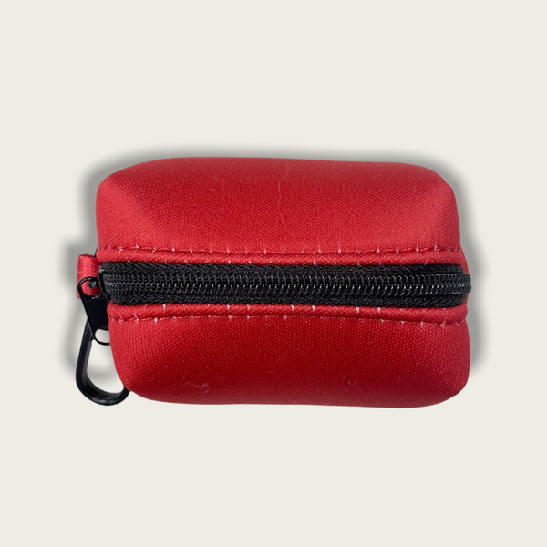 Poop Bag Holder - Classic Collection - Goji Berry Red