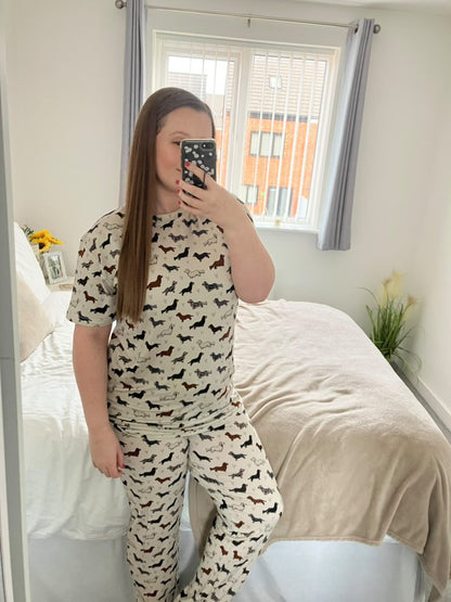 AP Bamboo Pyjama Long Set - Hello Sausage