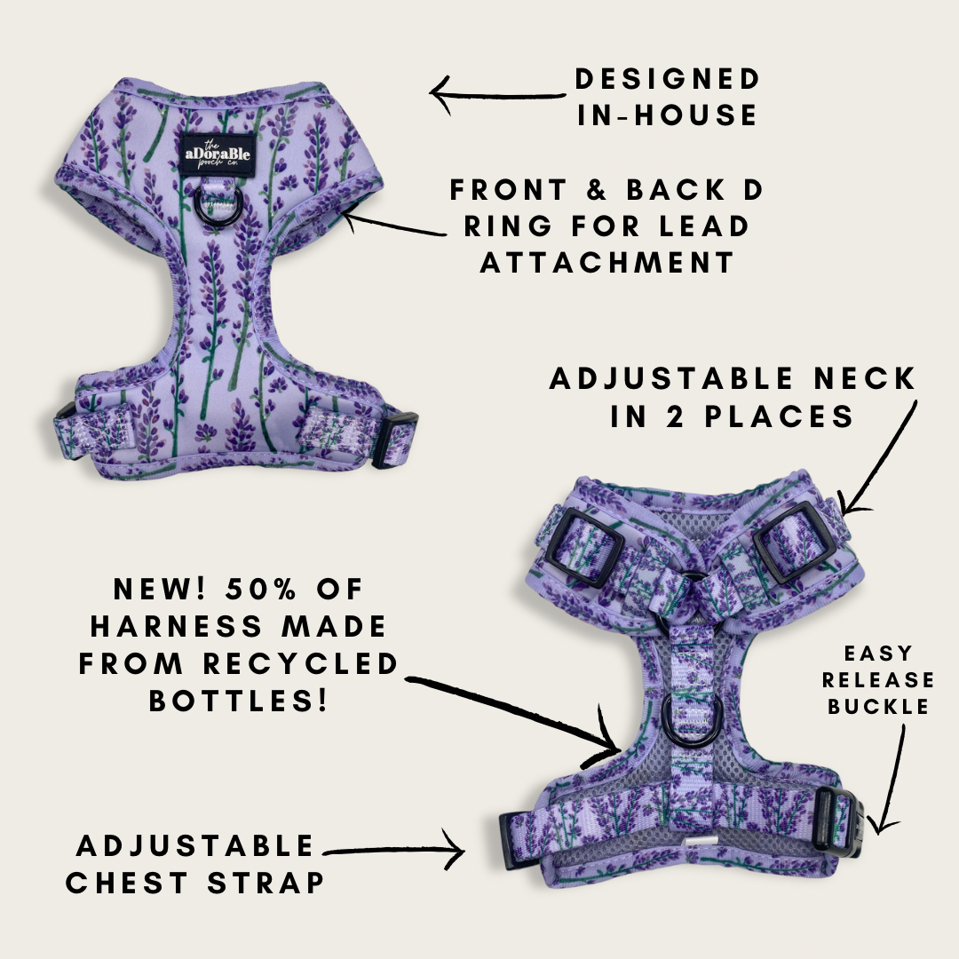 Adjustable Harness - Lavender Haze