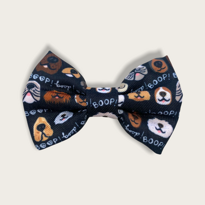 Bow Tie - The aDoraBle Pooch Co x Boop My Nose - Boop! - Black