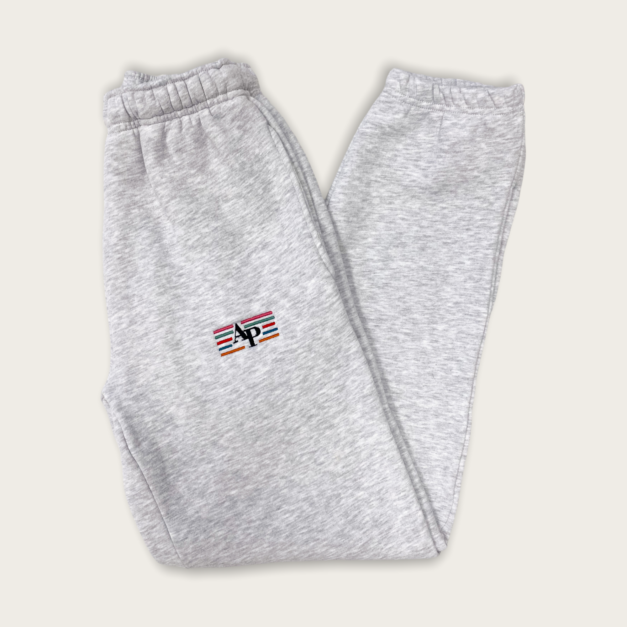 Embroidered Unisex Joggers - Classic Collection - Stripes