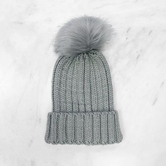 LUXE Beanie - Dove Grey